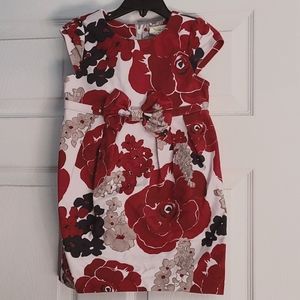 Girls flowered dress